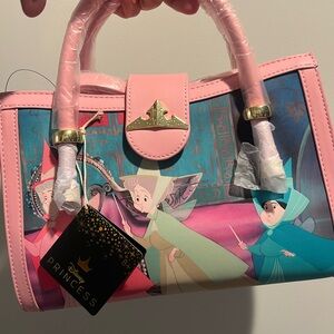 Loungefly sleeping beauty Pink and Blue Women's Bag